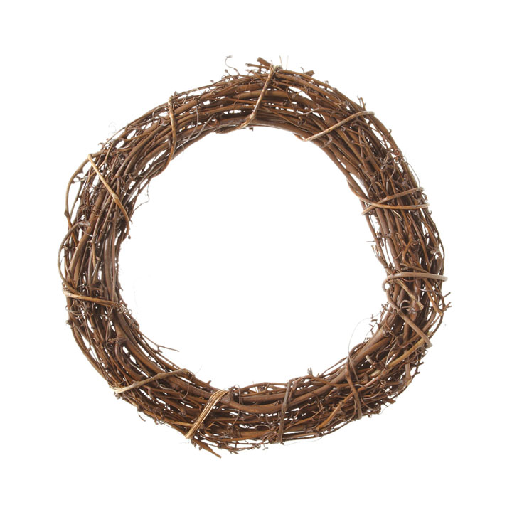 25cmナチュラルラタンリース