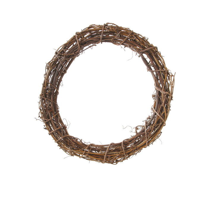 40cmナチュラルラタンリース