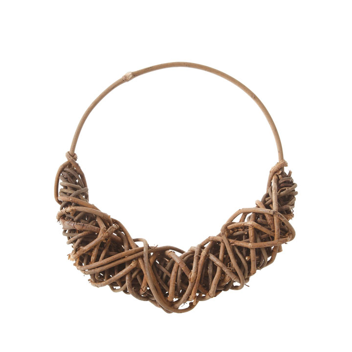 20cmナチュラルラタンムーンリース