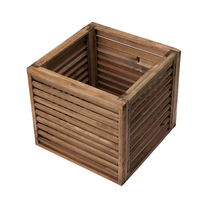 オリタタミウッドコンテナボックスBR