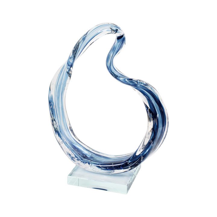 GLASS CIRCLE OBJECT L