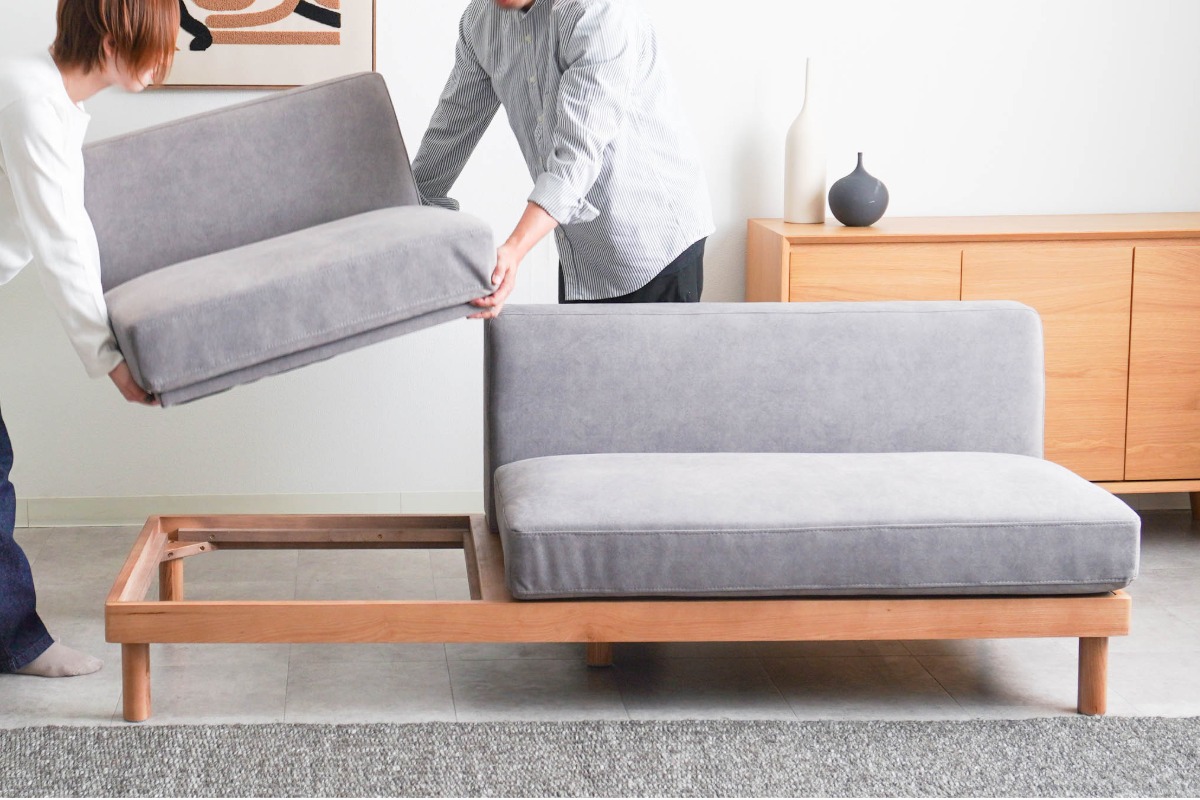 Cofel 軽量 分解可能 ソファ 搬入簡単 組み立て式